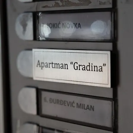 Appartement Gradina - Stan Na Dan